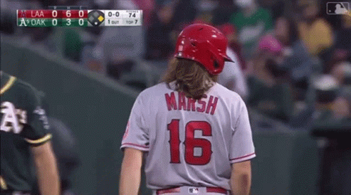 Brandon Marsh Fist Bump GIF