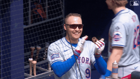 Brandon Nimmo Being A Cheerer GIF