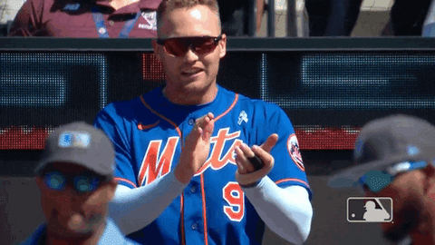 Brandon Nimmo Clap Of Satisfaction GIF