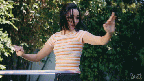 Brat Summer Hula Hoop Excited GIF