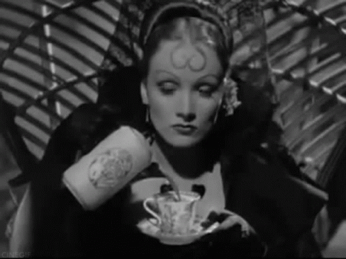 Bratty Actress Marlene Dietrich GIF