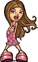 Bratz Glitter Sticker GIF