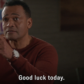 Brave Mario Van Peebles Good Luck Today GIF