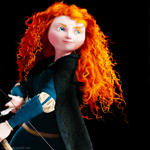 Brave Merida Archery Skills GIF