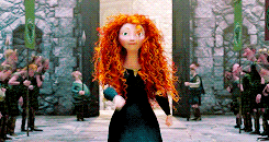 Brave Merida Walking GIF