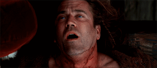 Braveheart Freedom Tortured Mel Gibson GIF