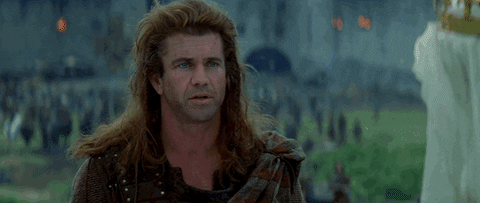 Braveheart Freedom William Wallace Princess Isabelle Talking GIF