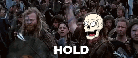 Braveheart Hold By Skult Skultdao GIF