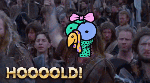 Braveheart Hold By Turkeyverse Turkeynft GIF