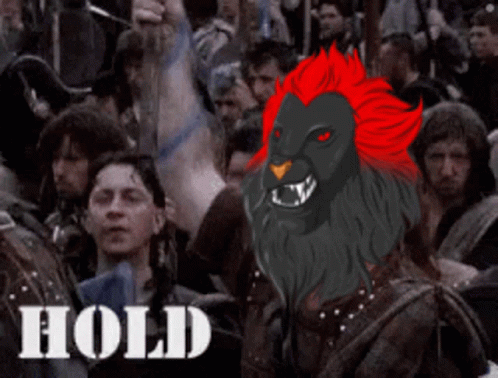 Braveheart Hold By Wicked King Lion GIF