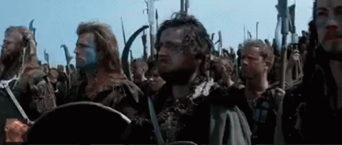 Braveheart Screaming Freedom Bitcoin Meme GIF