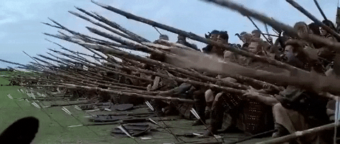 Braveheart Soldiers Weapons GIF