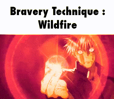 Bravery Wildfire Technique Satoru Gojo Jujutsu Kaisen GIF