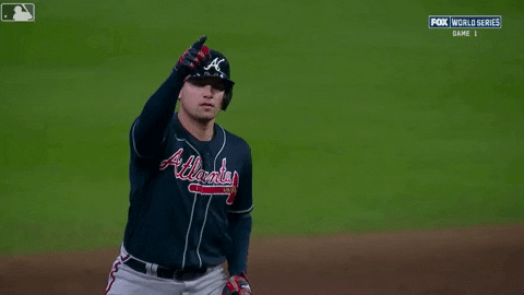 Braves Austin Riley Game Fight GIF