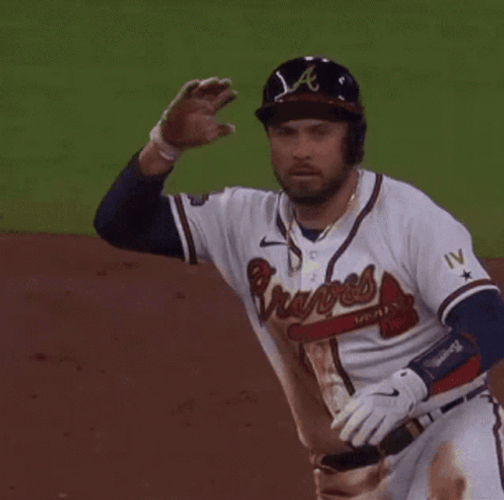 Braves Travis Darnaud GIF