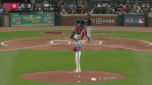 Braves Vs Cubs Baseball Game GIF