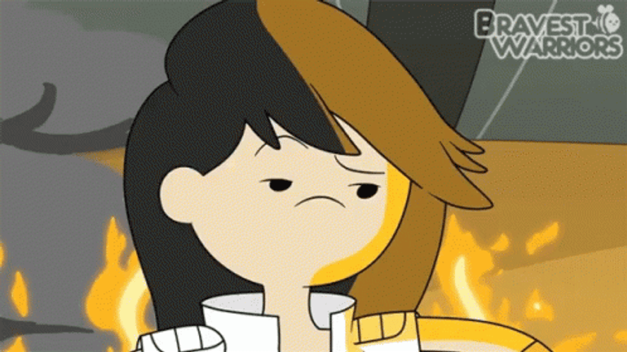 Bravest Warriors Beth Deep Breathing GIF