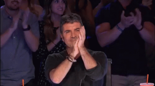 Bravo Thumbs-up Simon Cowell A+ GIF