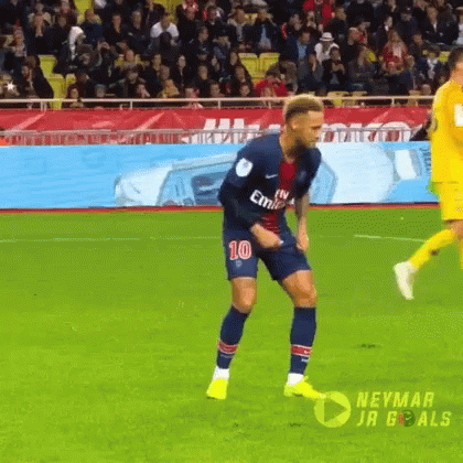 Brazilian Athlete Neymar Funny Dance GIF