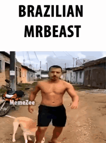 Brazilian Mrbeast Meme Dancing GIF