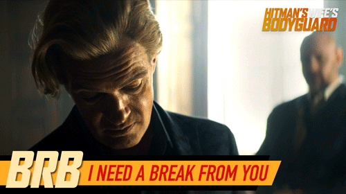 Brb Hitman Needs Break GIF