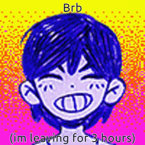 Brb Omori Leaving For 3hours GIF