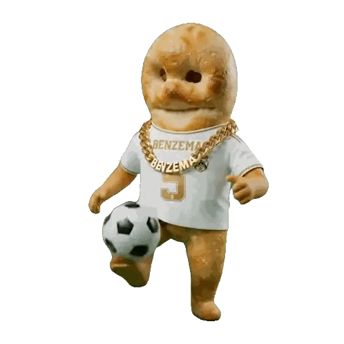 Bread Man with Soccer Ball Benzema