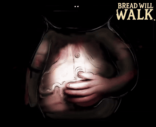 Bread Will Walk Poster Baby