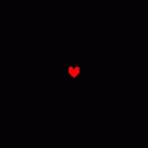 Heart Break In Black Background GIF