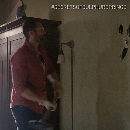 Ben Campbell Break The Wall GIF