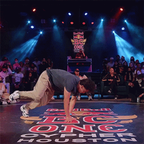 Break Dance Competition Contestant GIF