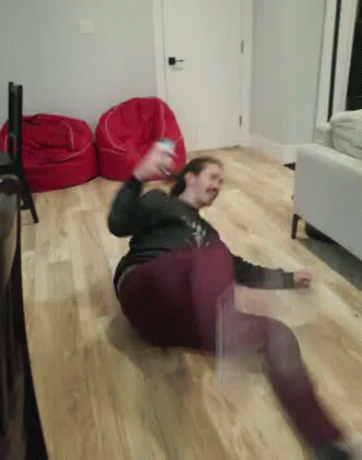 Breakdancing On The Floor GIF