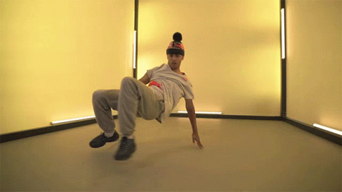 Slow Motion Breakdancing GIF