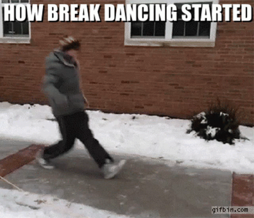 How Breakdancing Started GIF