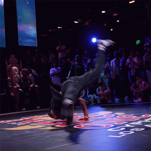 Breakdancing On Stage GIF