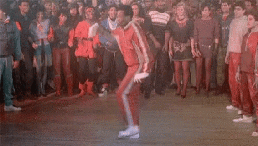 Breakdancing In A Crowd GIF