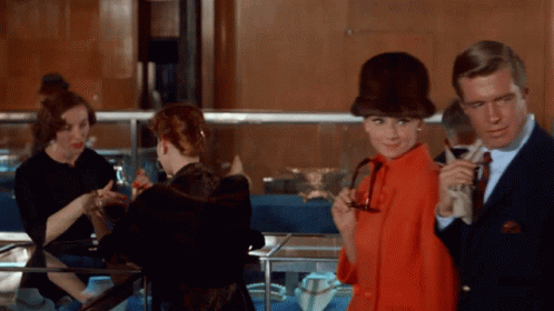 Breakfast At Tiffany's Audrey Hepburn And George GIF