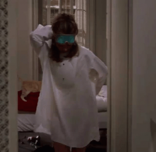 Breakfast At Tiffany's Audrey Hepburn Sleepy GIF