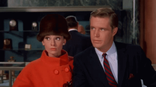 Breakfast At Tiffany's Happy Couple GIF