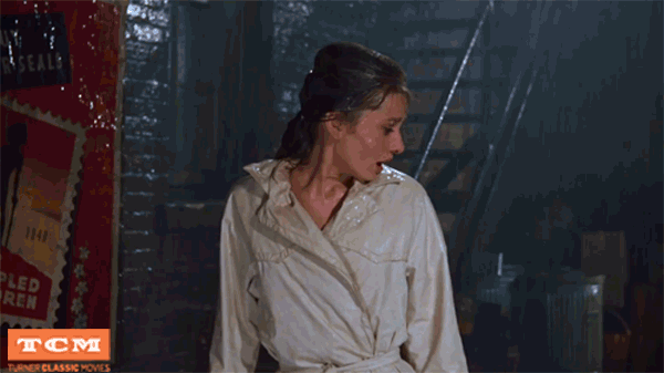 Breakfast At Tiffany's Rain Finding Cat GIF