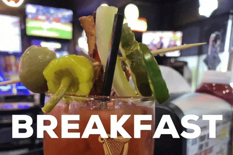 Breakfast Bar Yummy Cocktail GIF