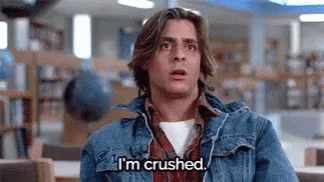 Breakfast Club I'm Crushed GIF