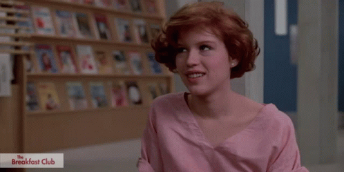 Breakfast Club Molly Ringwald GIF