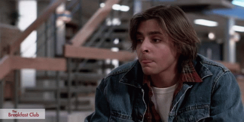 Breakfast Club Judd Nelson So GIF