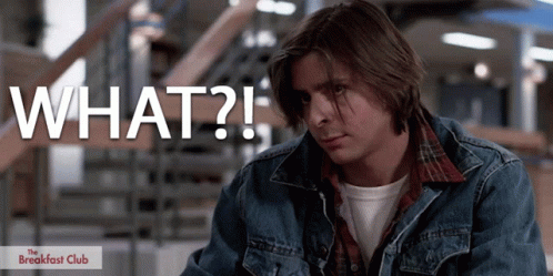 Breakfast Club Judd Nelson What GIF