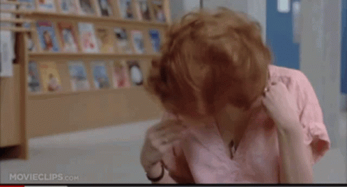 Breakfast Club Claire Shaking Her Head GIF
