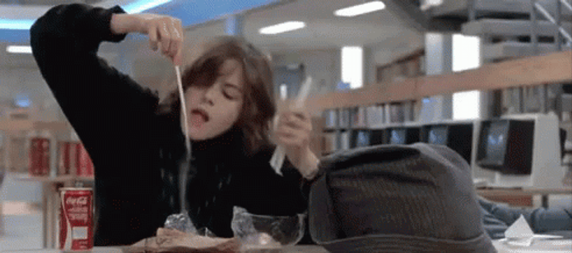 Breakfast Club Allison Straw Scene GIF
