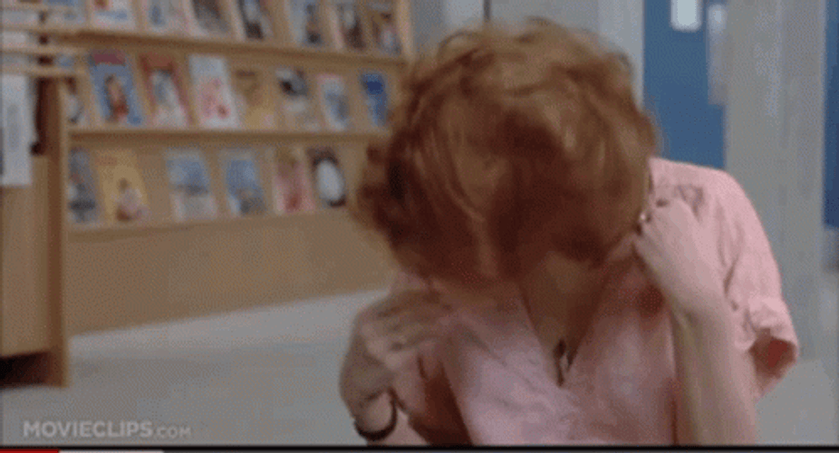 Breakfast Club Claire Shaking Her Head GIF