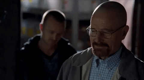 Breaking Bad Walter Jesse Look GIF