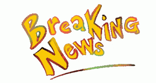 Breaking News Animated Font GIF